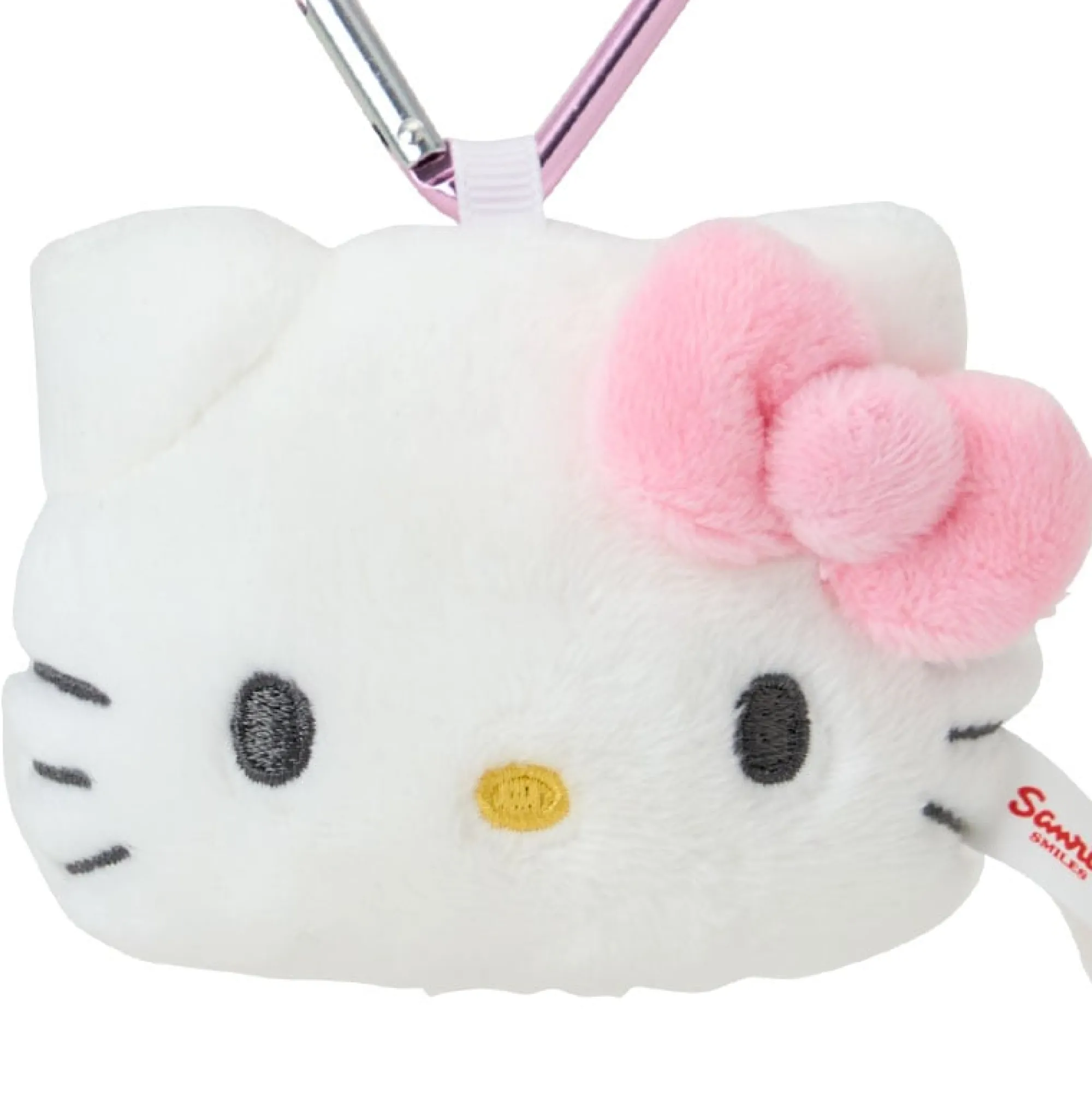 Japan Original Hello Kitty Pink Mascot Keychain (I Love Hello Kitty Series)