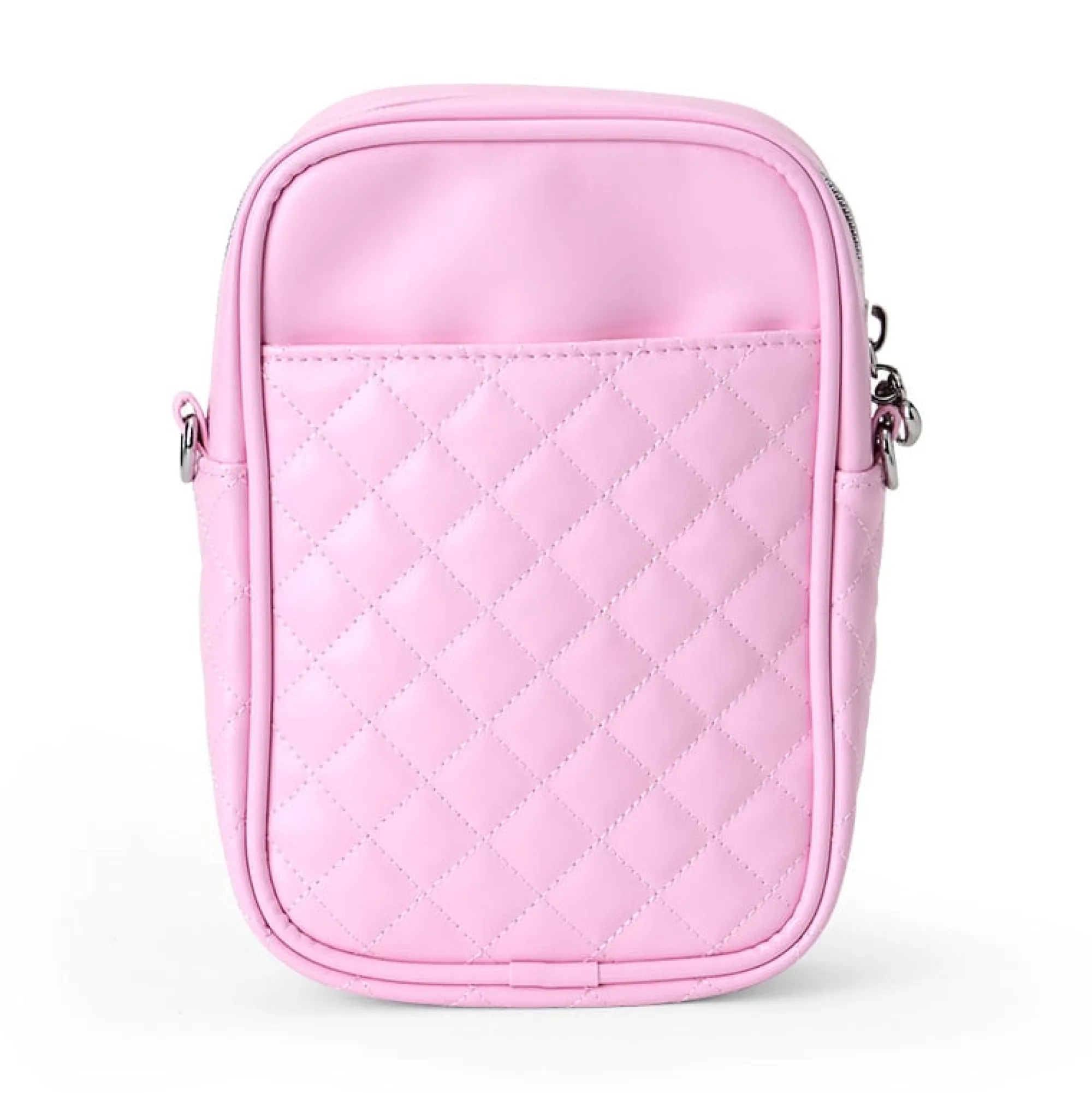 Japan Original Hello Kitty Pink Quilted Mini Crossbody (I Love Hello Kitty Series)