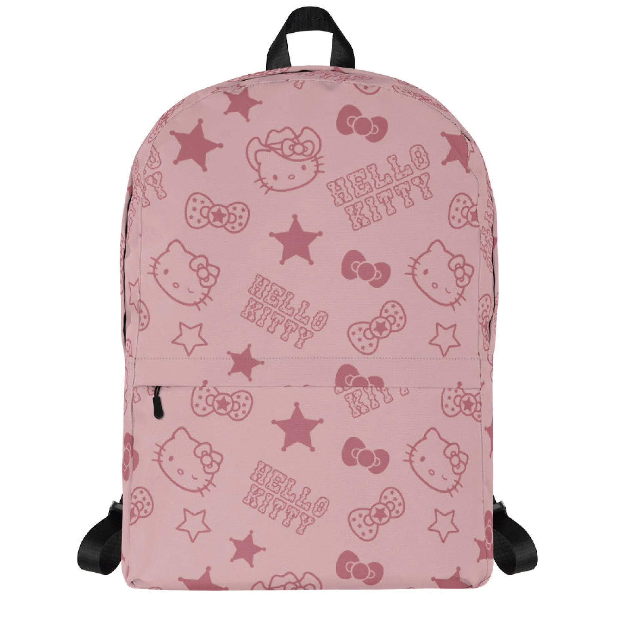 Printful Hello Kitty Pink Western All-over Print Backpack