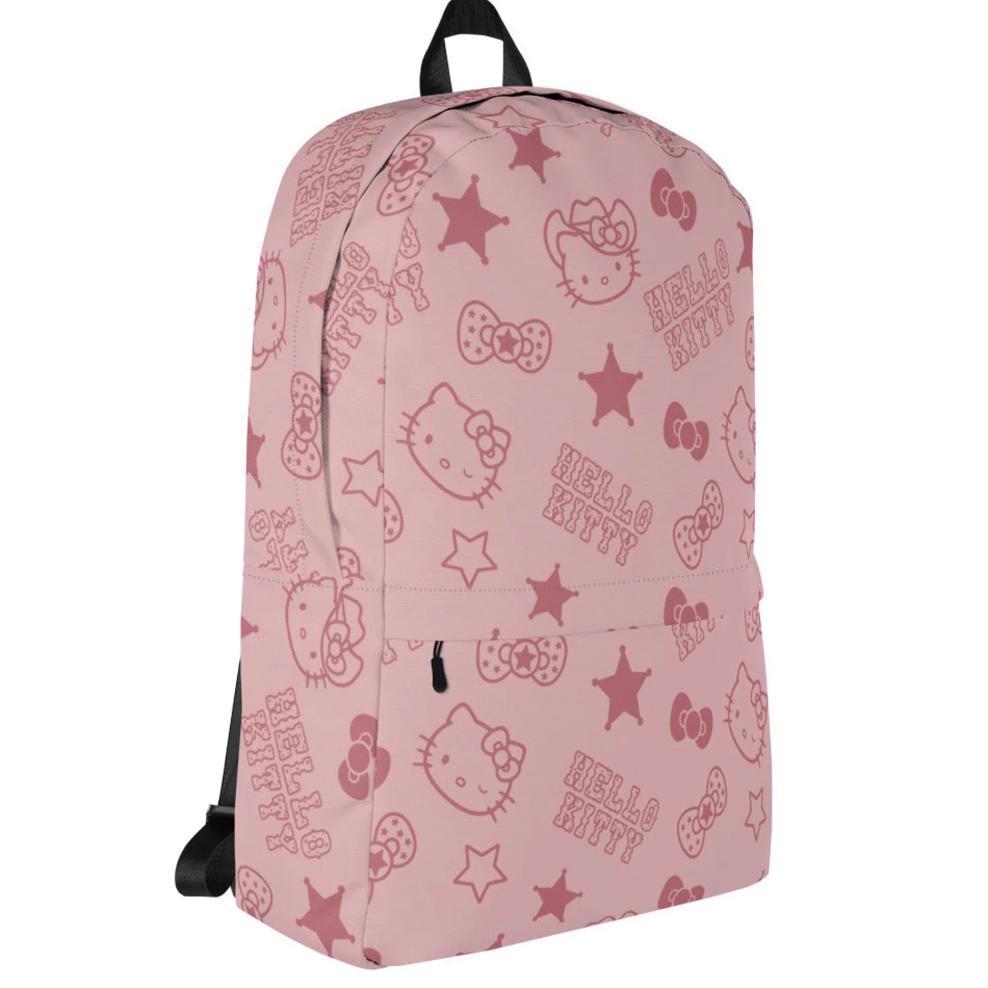 Printful Hello Kitty Pink Western All-over Print Backpack