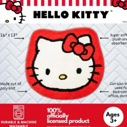 Franco Manufacturing Co Inc Hello Kitty Plush Bathroom Mat