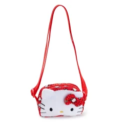 NAKAJIMA CORPORATION Hello Kitty Plush Crossbody Bag (Ruby Red Series)