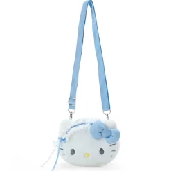 Japan Original Hello Kitty Plush Crossbody Bag (Sky Blue Series)