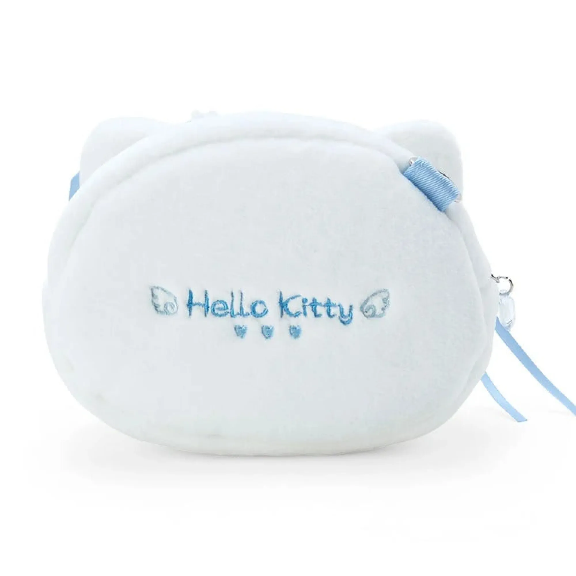 Japan Original Hello Kitty Plush Crossbody Bag (Sky Blue Series)