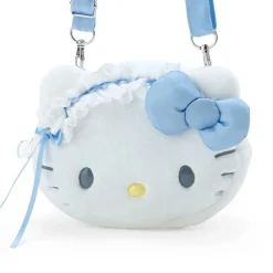 Japan Original Hello Kitty Plush Crossbody Bag (Sky Blue Series)