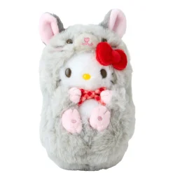 Japan Original Hello Kitty Plush Keychain Mascot (Fauna Friends Series)