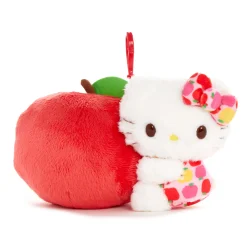 NAKAJIMA CORPORATION Hello Kitty Plush Mascot Clip Duo (5 Apples Tall Series)