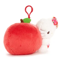 NAKAJIMA CORPORATION Hello Kitty Plush Mascot Clip Duo (5 Apples Tall Series)