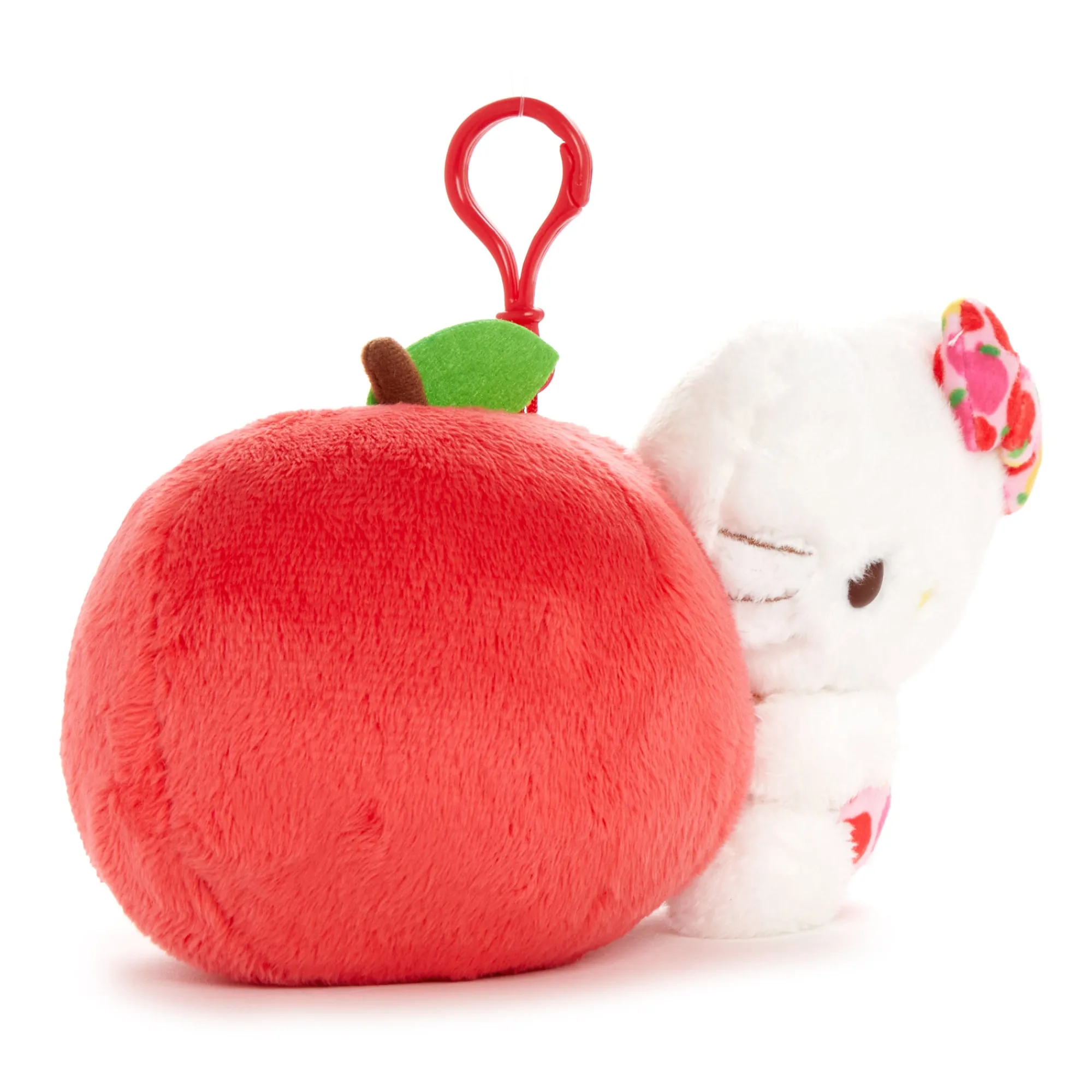 NAKAJIMA CORPORATION Hello Kitty Plush Mascot Clip Duo (5 Apples Tall Series)