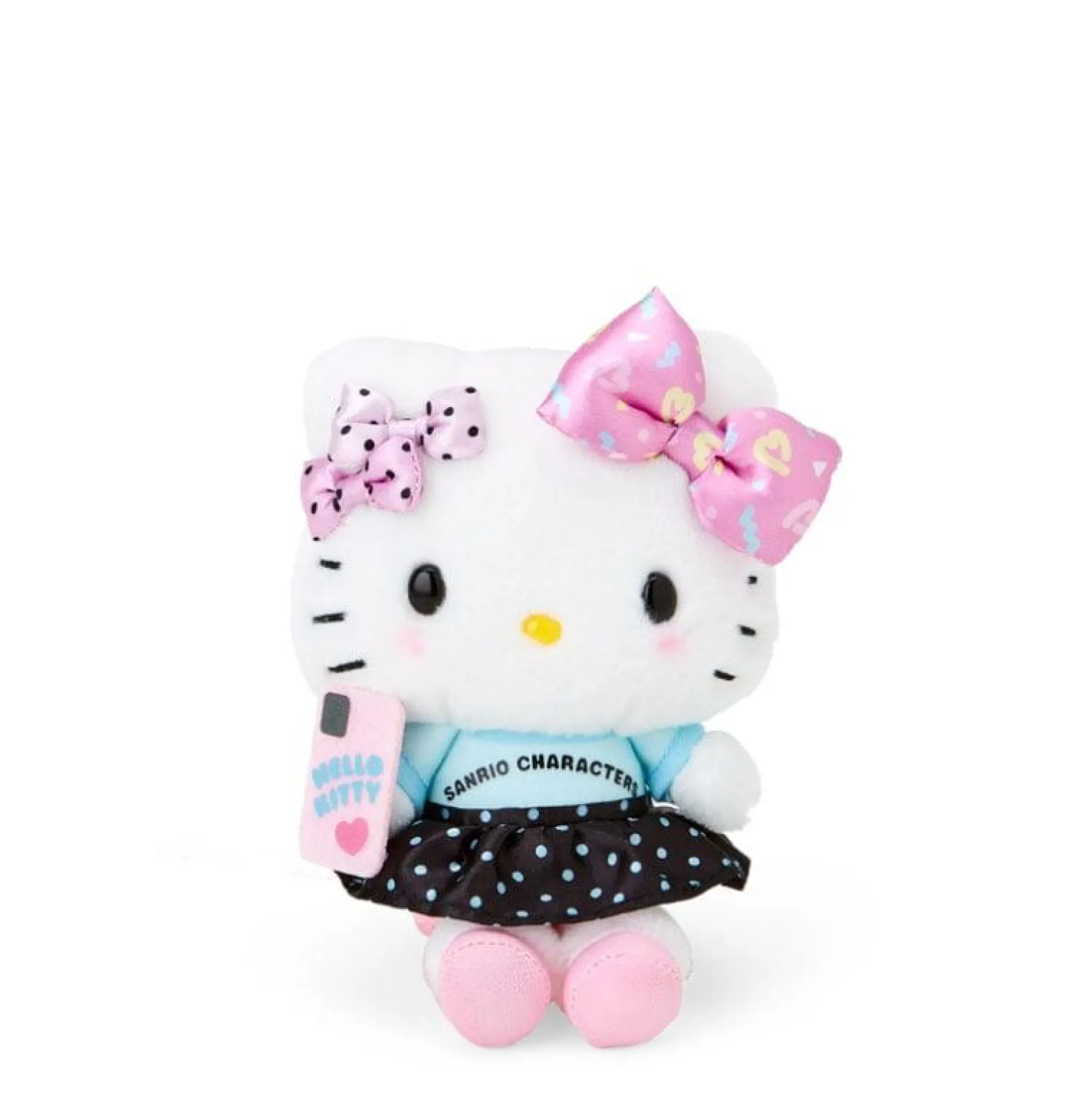 Japan Original Hello Kitty Plush Mascot Keychain (Day at the Funfair Series)