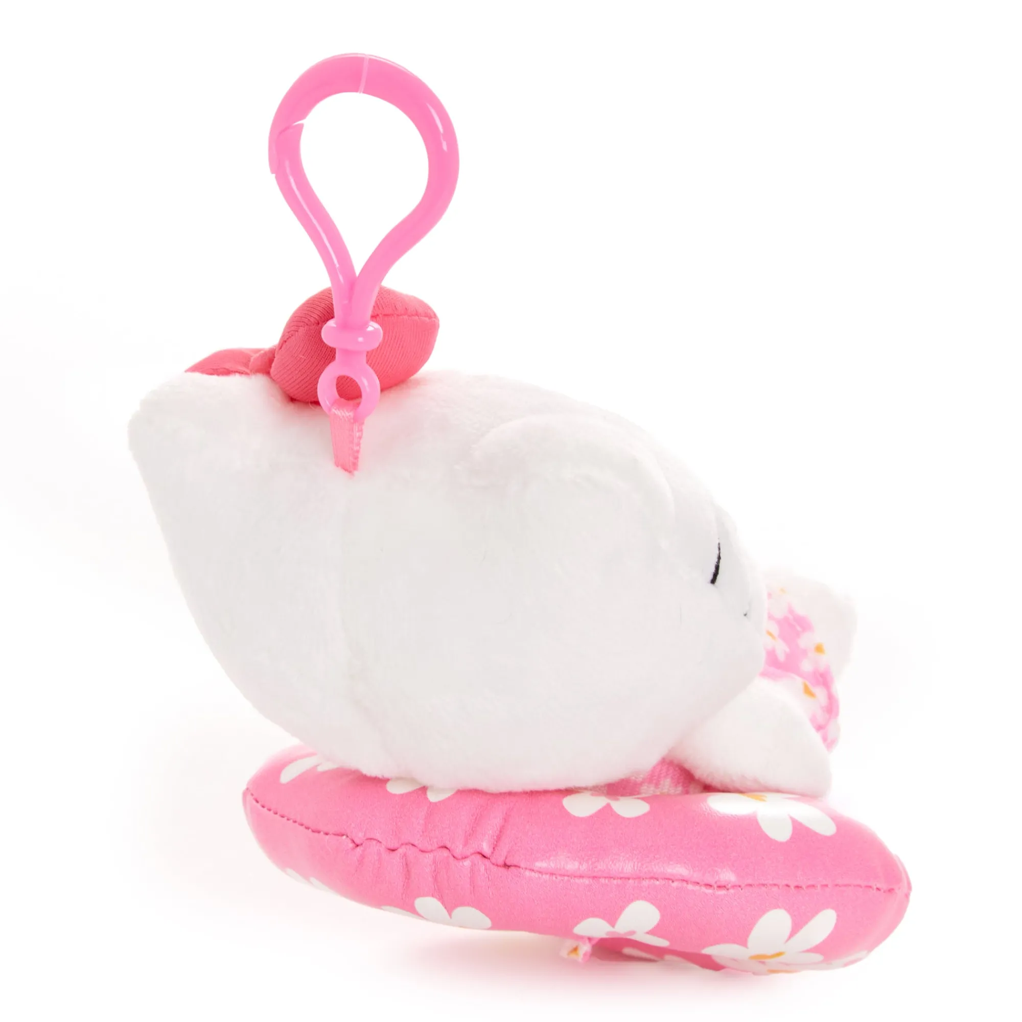 NAKAJIMA CORPORATION Hello Kitty Plush Mascot Clip (Summer Pool Series)