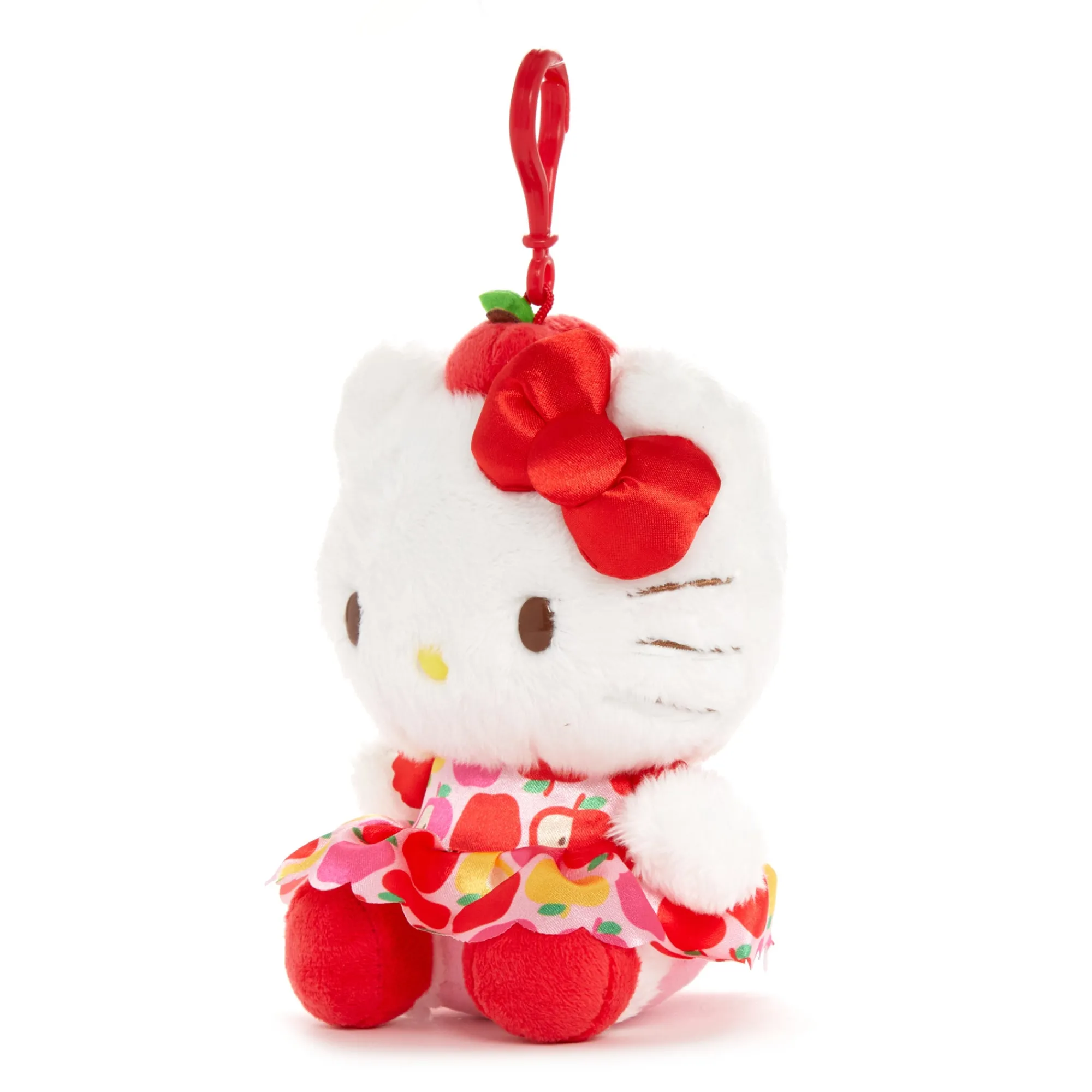 NAKAJIMA CORPORATION Hello Kitty Plush Mascot Clip (5 Apples Tall Series)
