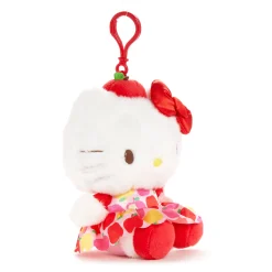 NAKAJIMA CORPORATION Hello Kitty Plush Mascot Clip (5 Apples Tall Series)