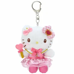 Japan Original Hello Kitty Plush Mascot Keychain (Love You More Series)