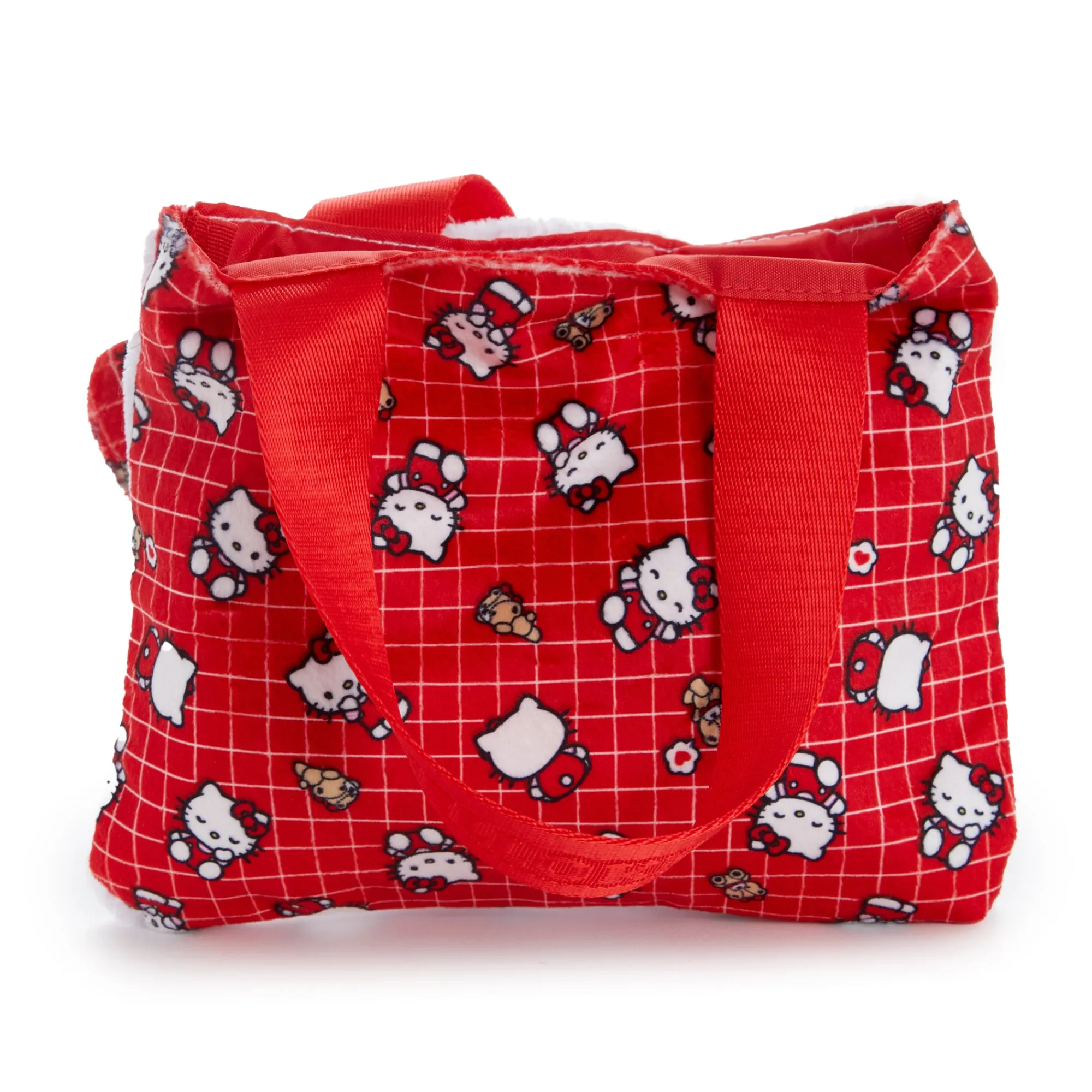 NAKAJIMA CORPORATION Hello Kitty Plush Mini Tote (Ruby Red Series)