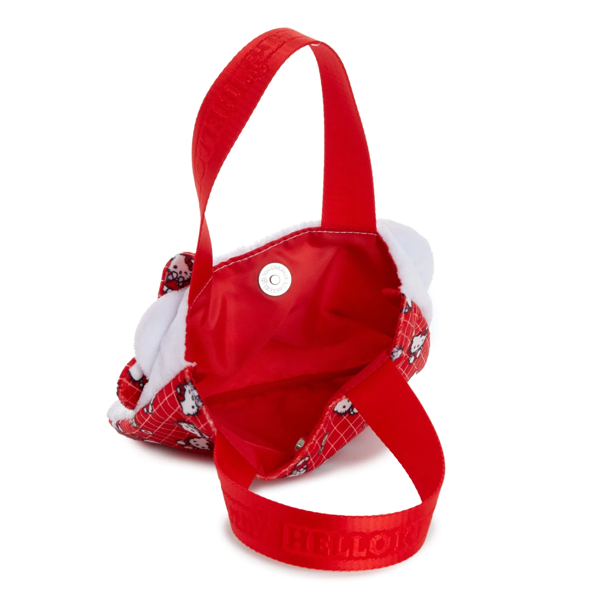 NAKAJIMA CORPORATION Hello Kitty Plush Mini Tote (Ruby Red Series)