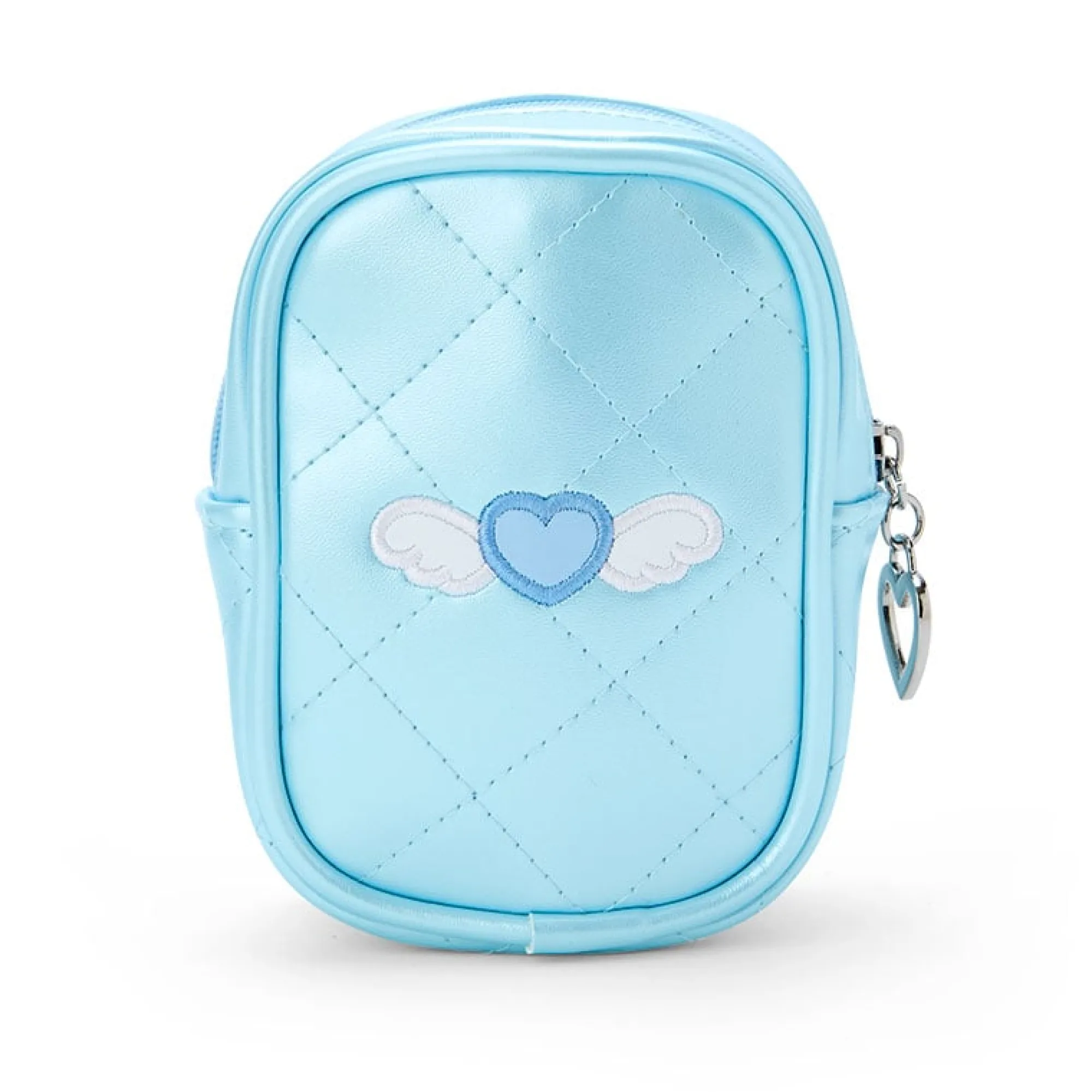 Japan Original Hello Kitty Quilted Mini Zipper Pouch (Dreaming Angel Series Pt 2)
