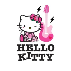 Printful Hello Kitty Rock On Tee