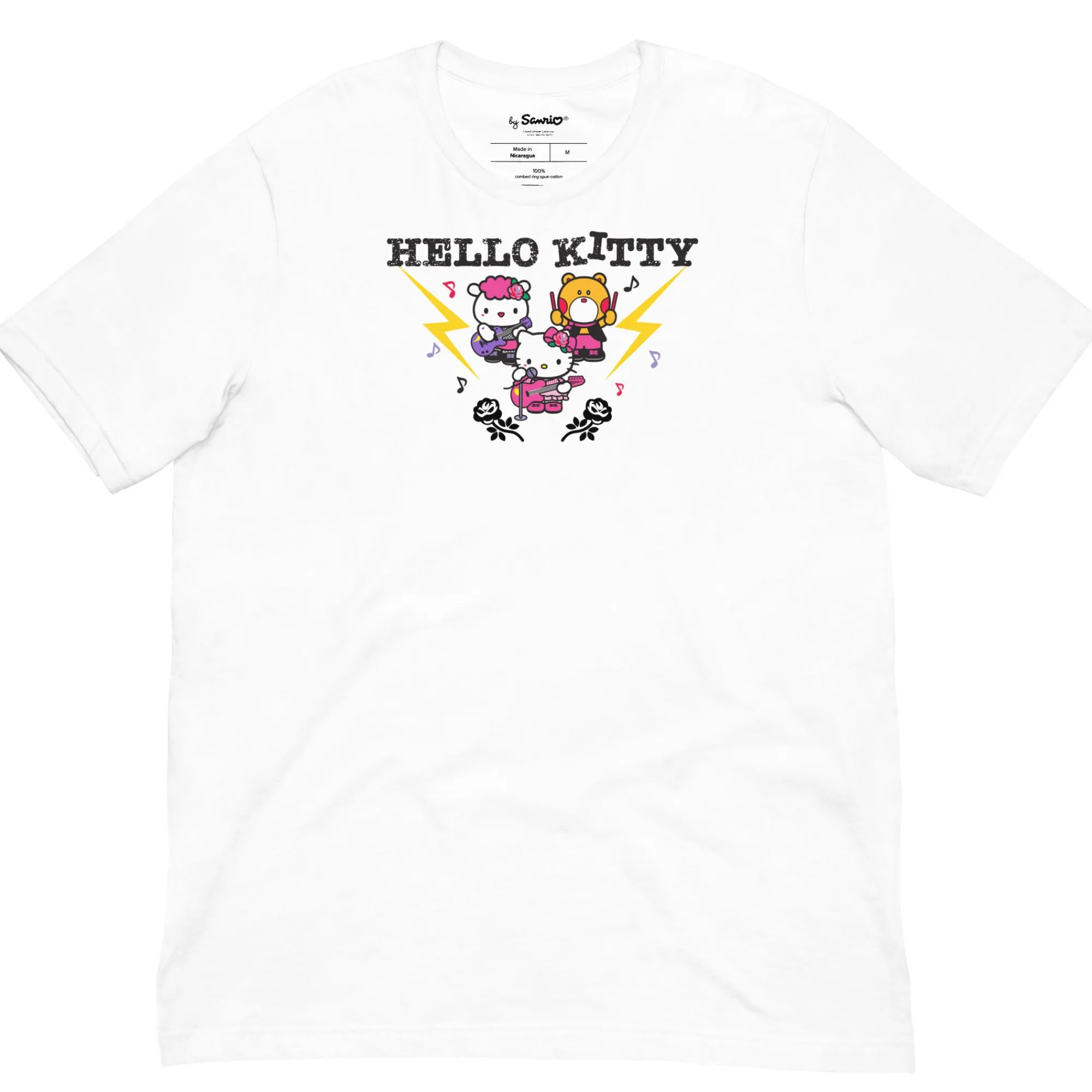 Printful Hello Kitty Rock Show Trio Tee
