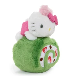 NAKAJIMA CORPORATION Hello Kitty Roll Cake Mascot Clip (Matcha Sweets Series)