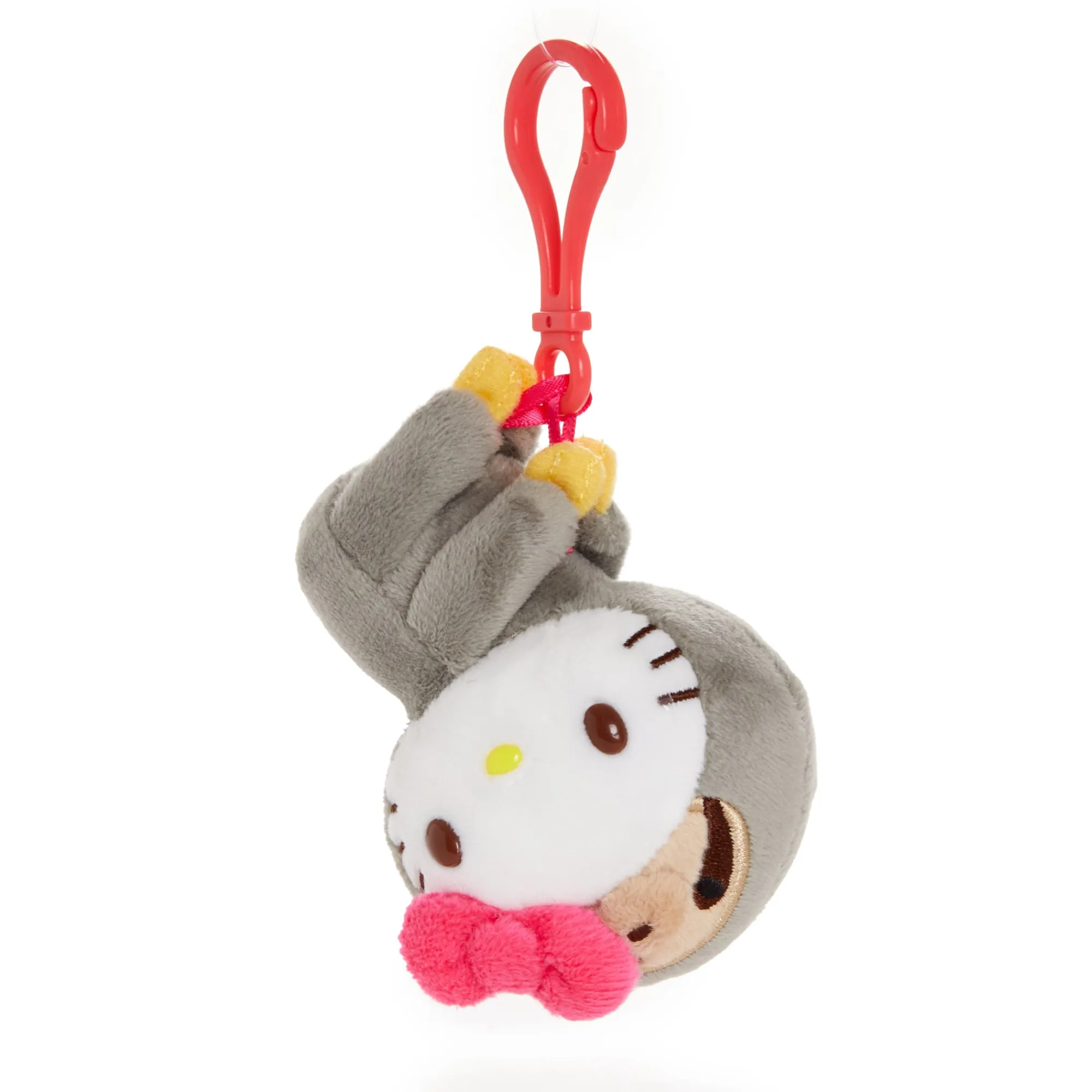 NAKAJIMA CORPORATION Hello Kitty Sloth Plush Mascot Clip (Tropical Animal Series)