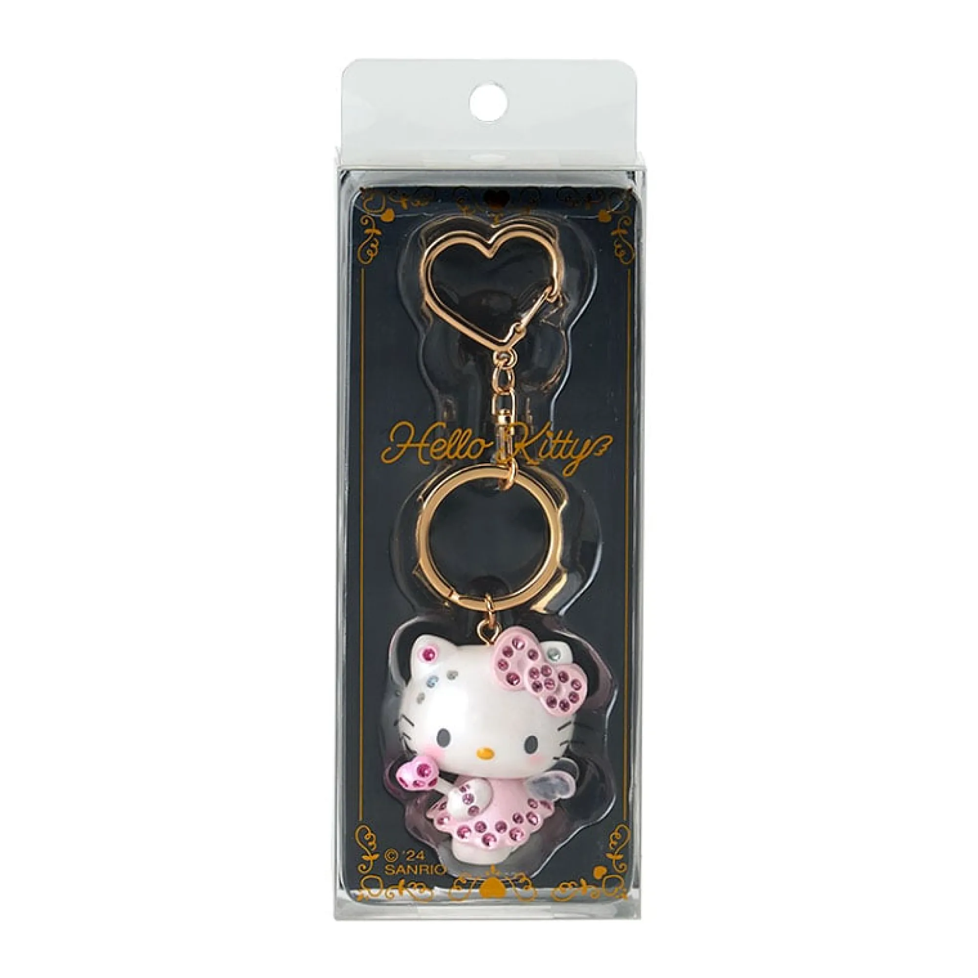 Japan Original Hello Kitty Sparkle Keychain (Dreaming Angel Series Pt 2)