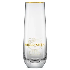 JoyJolt Hello Kitty Stay Gold Stemless Flutes (Set of 4)