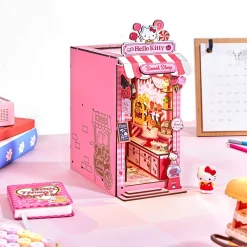 HANDS CRAFT Hello Kitty Sweet Shop DIY Book Nook Kit