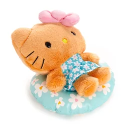 NAKAJIMA CORPORATION Hello Kitty Tanned Bean Doll Plush (Summer Pool Series)