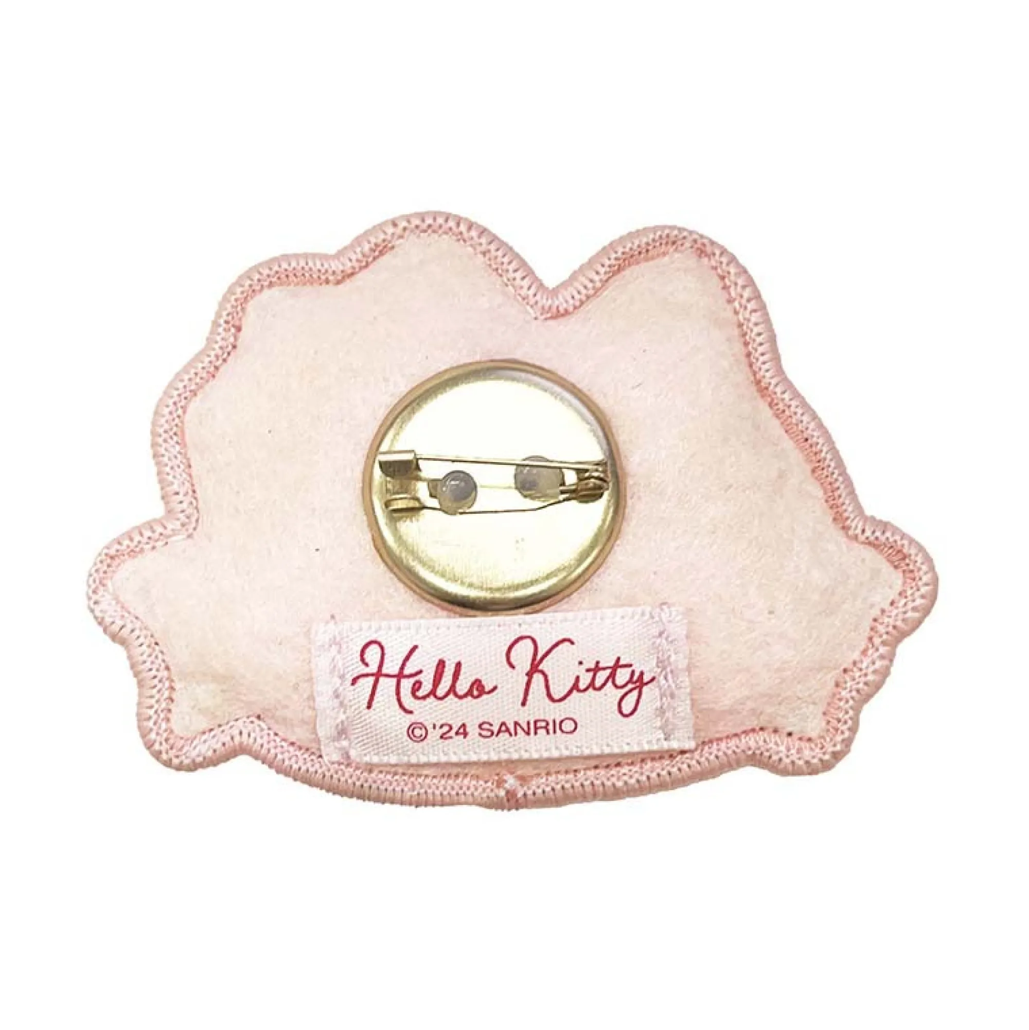 Global Original Hello Kitty 50th Anniv. Brooch (Metallic Bow Series)