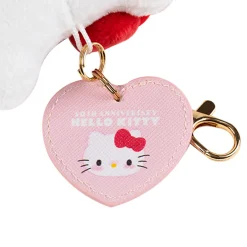 Global Original Hello Kitty 50th Anniv. Plush Mascot Keychain (Full of Happy Series)