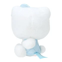 Japan Original Hello Kitty 50th Anniv. Plush Mascot (Quilted Blue)
