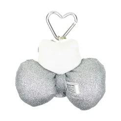 Global Original Hello Kitty 50th Anniv. Silver Mascot (Metallic Bow Series)