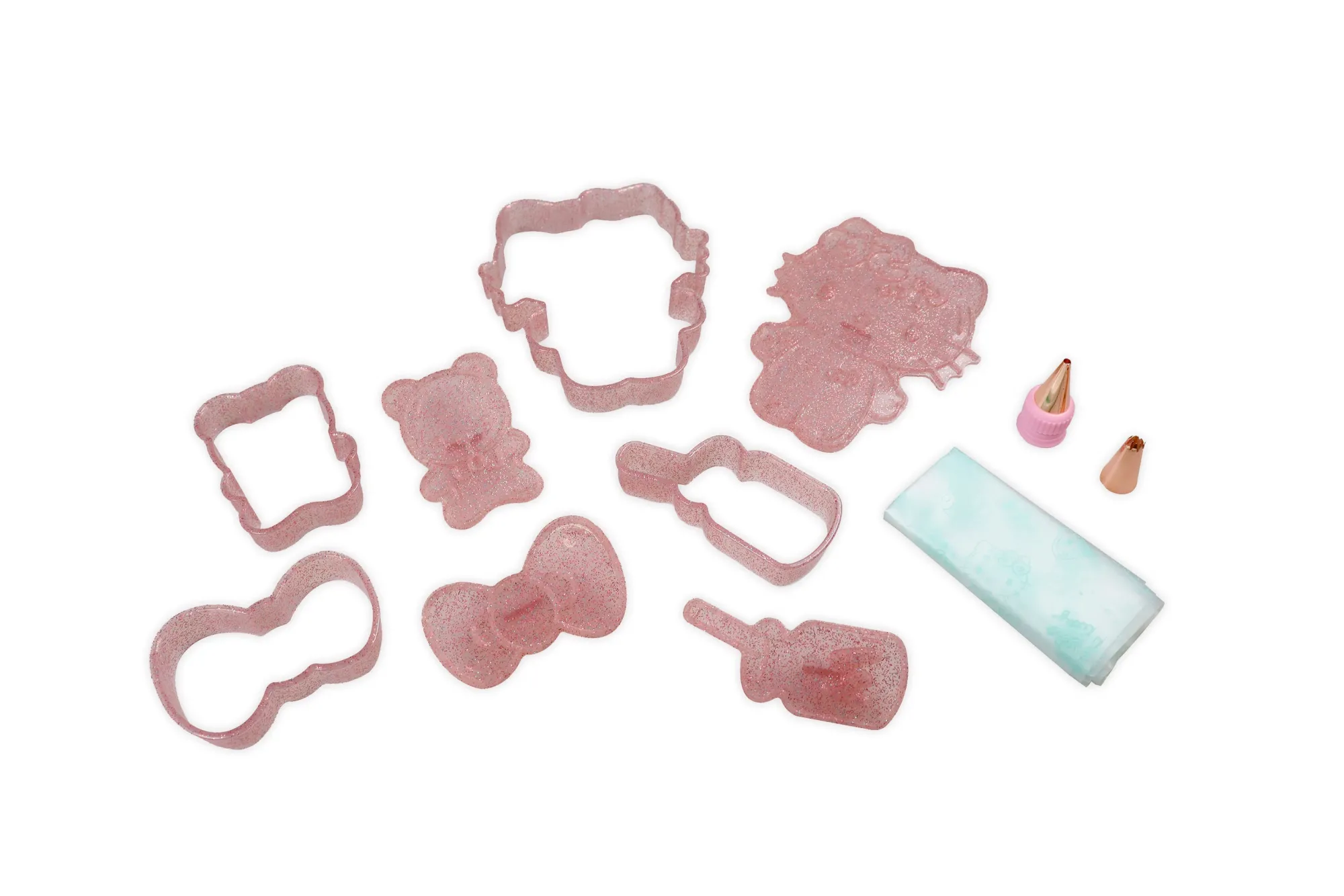 Handstand Kitchen Hello Kitty 50th Anniversary Cookie Stamp and Frosting Set