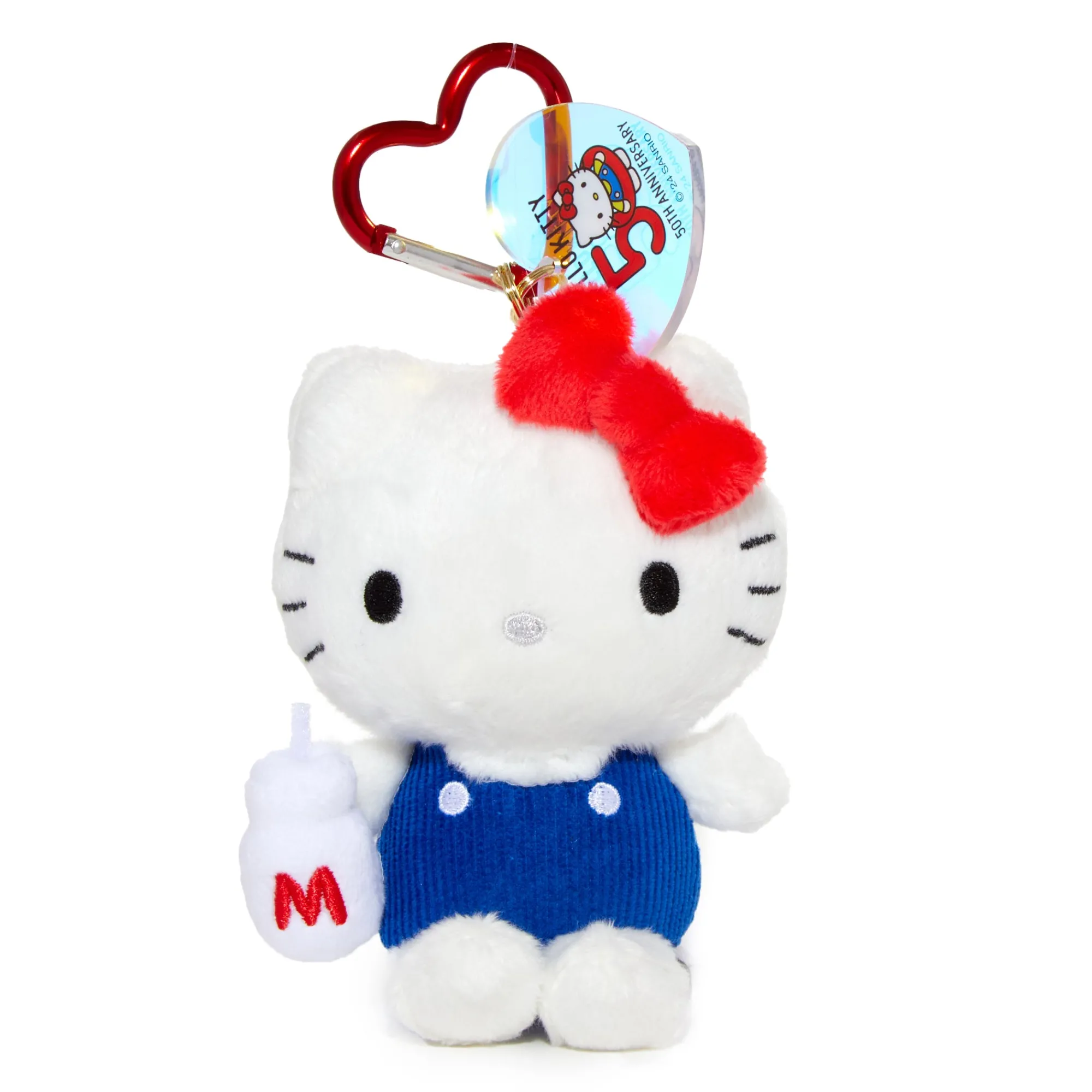 Global Original Hello Kitty 50th Anniversary Plush Mascot (1974)