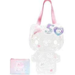 JapanLA Hello Kitty 50th Anniversary Clear Bag with Pouch