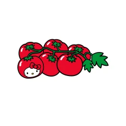 Printful Hello Kitty Tomato Glass Tumbler