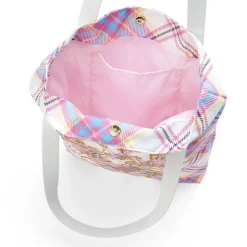 Japan Original Hello Kitty Tote Bag (Hello Kitty Dress Tartan Series)
