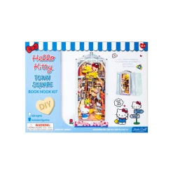 Hands Craft Hello Kitty Town Square DIY Book Nook Kit