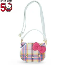Japan Original Hello Kitty 2-Way Crossbody Bag (Premium Dress Tartan Series)