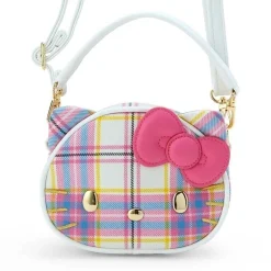 Japan Original Hello Kitty 2-Way Crossbody Bag (Premium Dress Tartan Series)