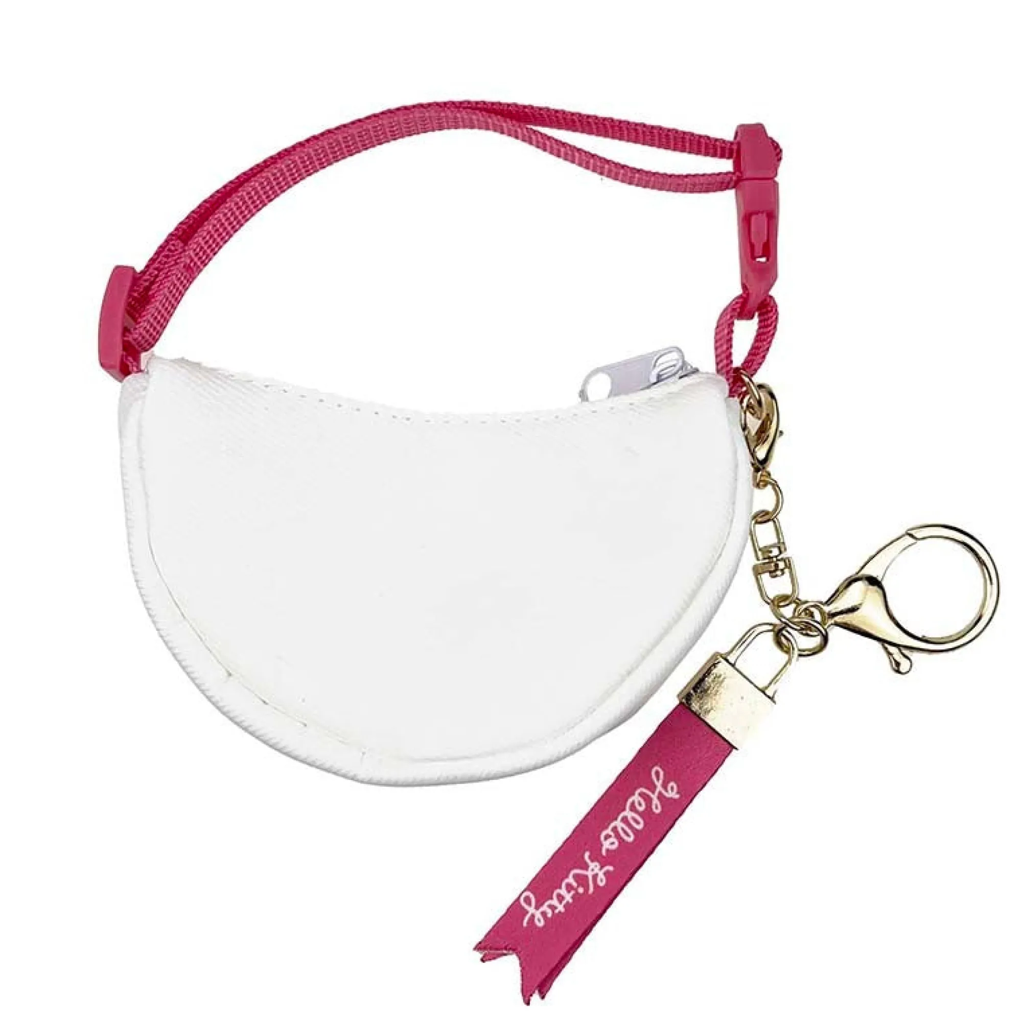 Global Original Hello Kitty 2-Way Mini Crescent Bag Charm