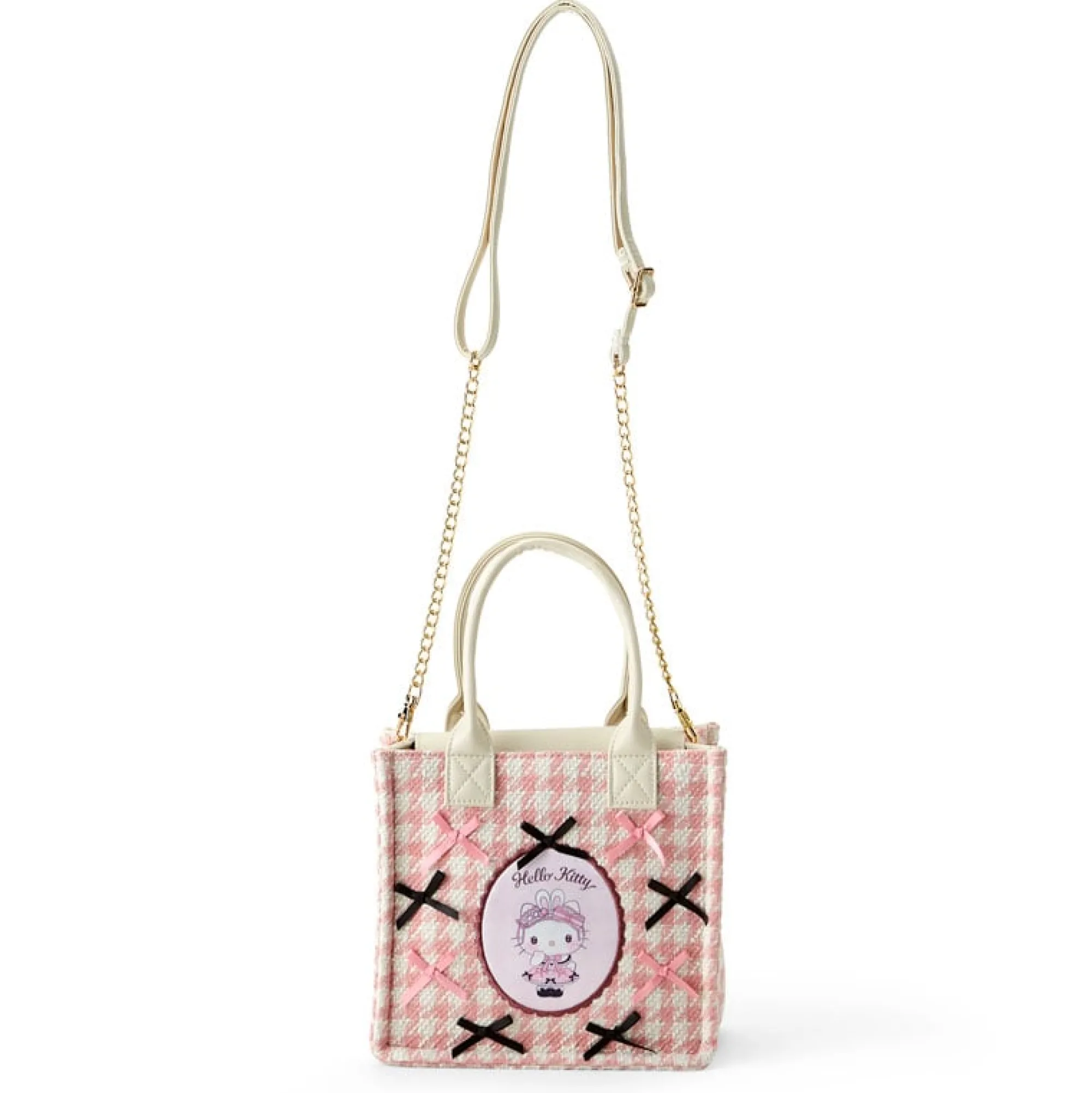 Japan Original Hello Kitty 2-Way Mini Handbag (Ribbon Party Series)