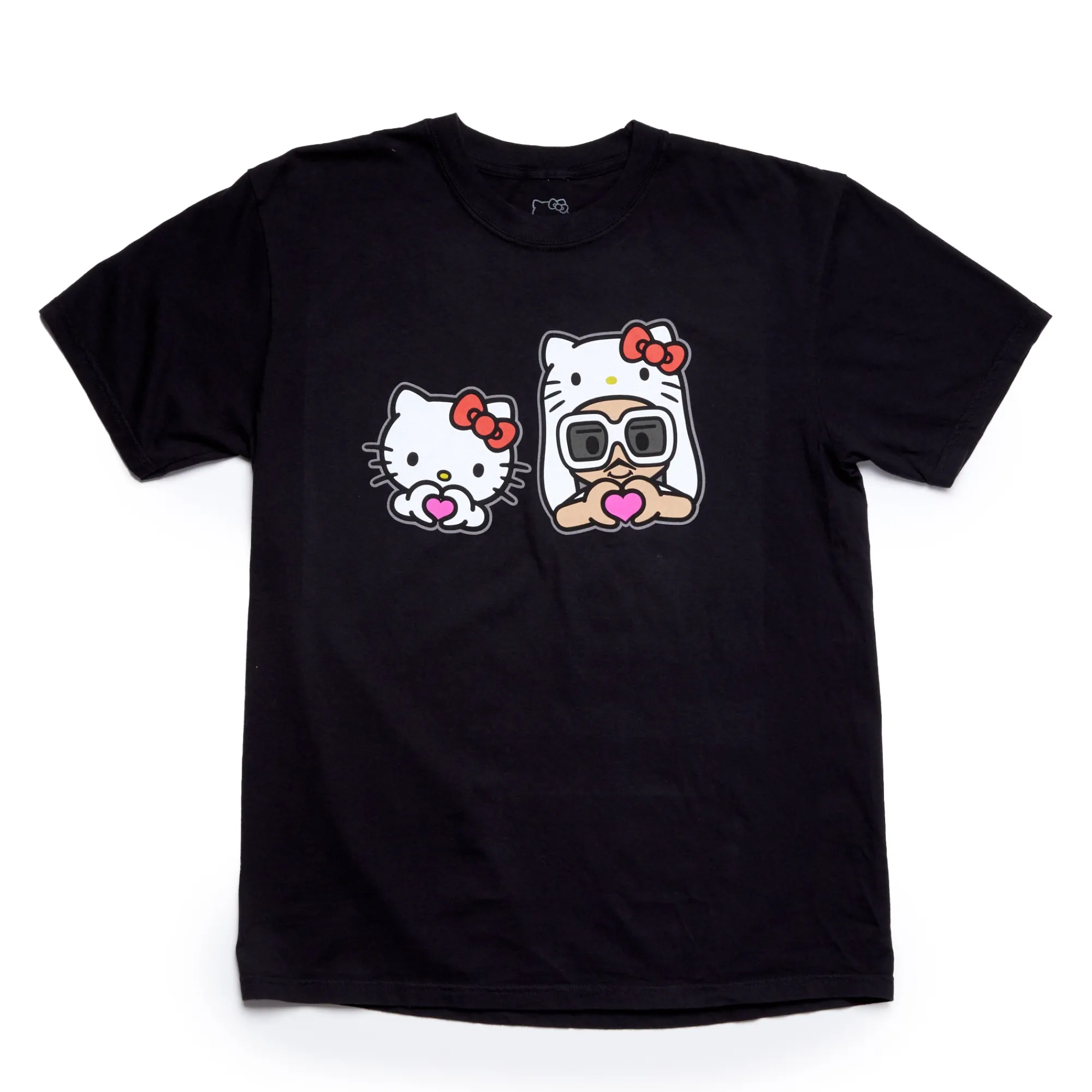 Banbury Capital Hello Kitty x Bruno Mars Heart Hands Black Tee
