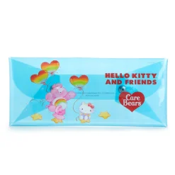 BIOWORLD Hello Kitty x Care Bears Translucent Blue Pencil Case