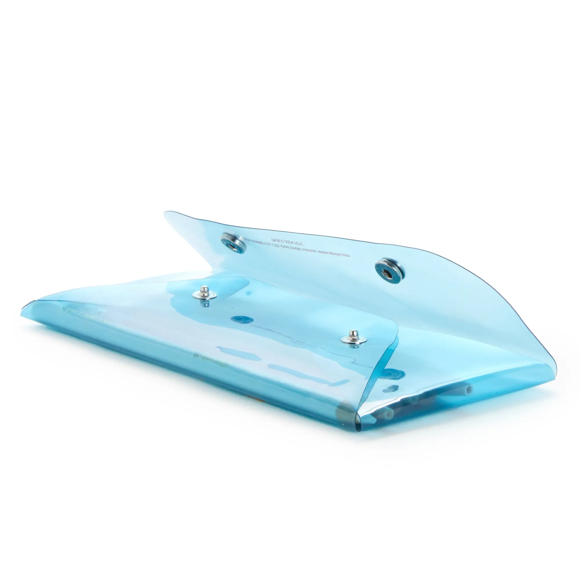 BIOWORLD Hello Kitty x Care Bears Translucent Blue Pencil Case
