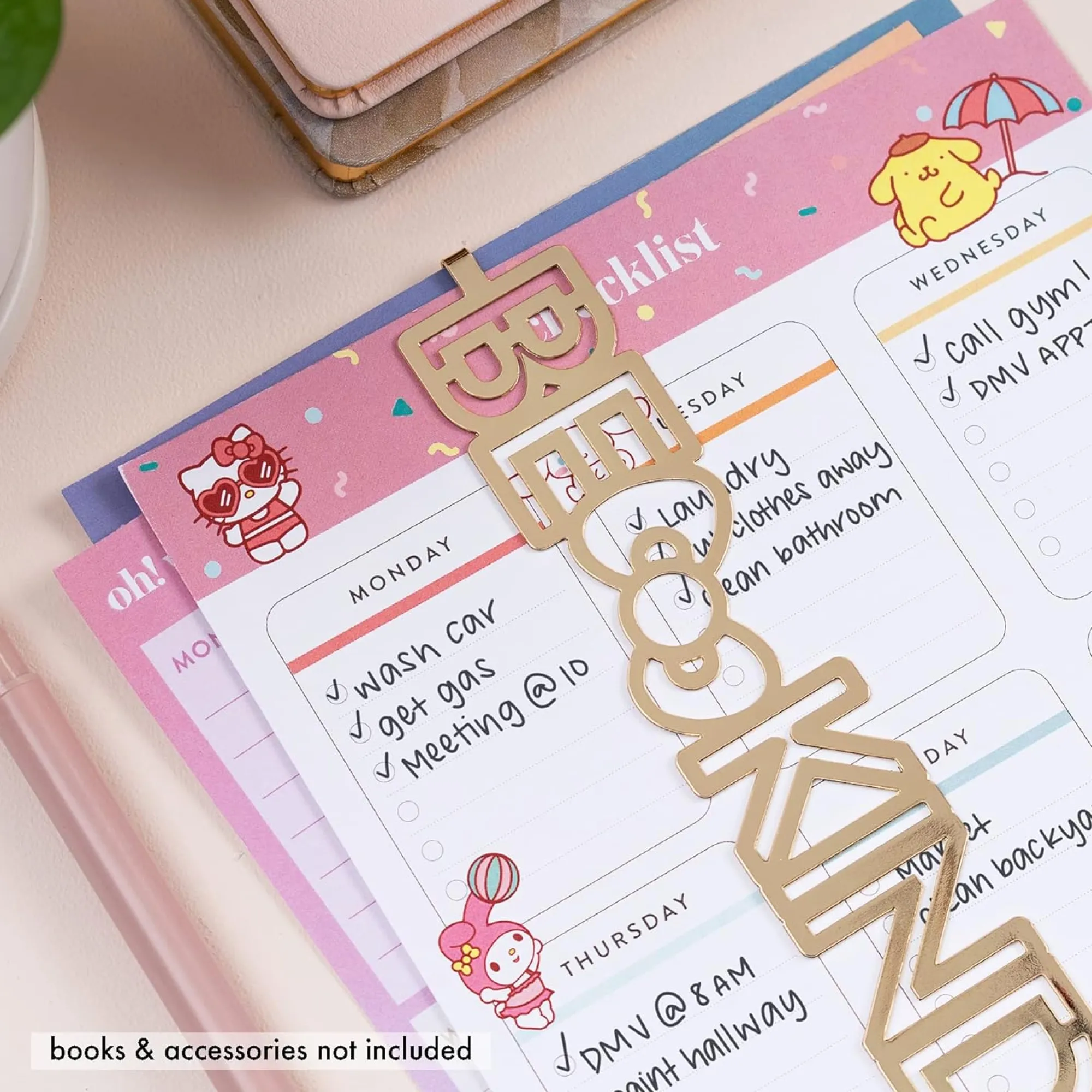 ERIN CONDREN Hello Kitty x Be Kind Metal Bookmark