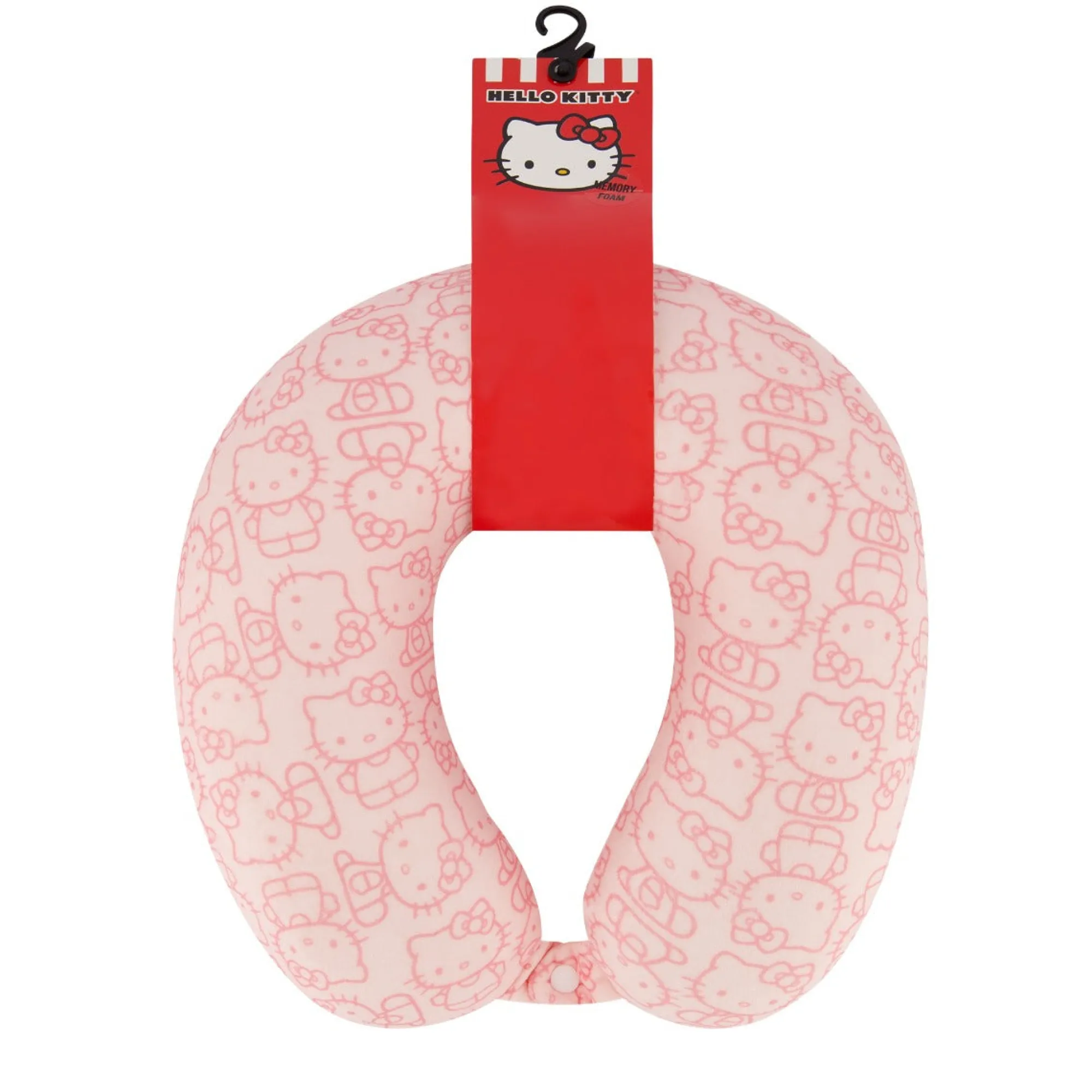 Ful Luggage Hello Kitty x FUL All-Over Print Neck Pillow (Pastel Pink)