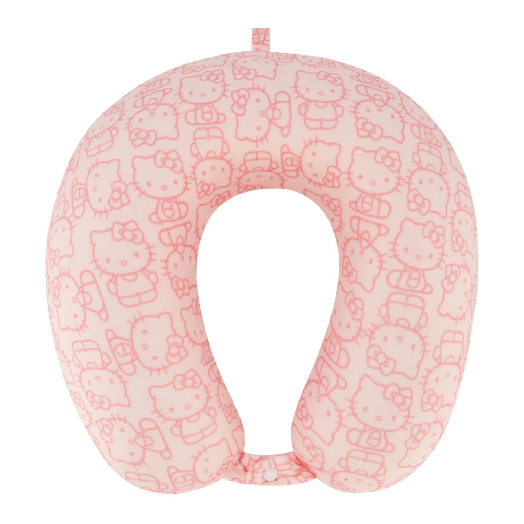 Ful Luggage Hello Kitty x FUL All-Over Print Neck Pillow (Pastel Pink)