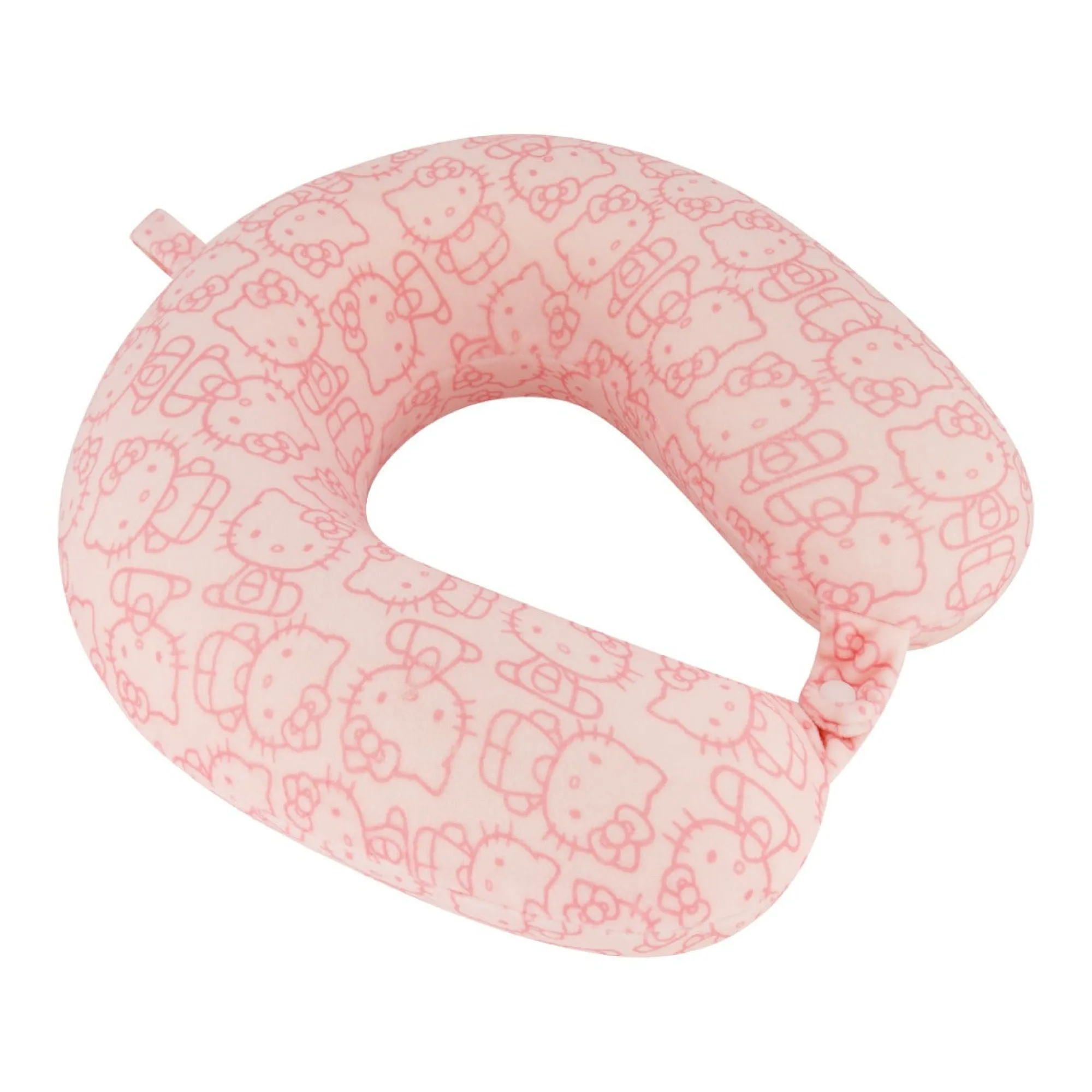 Ful Luggage Hello Kitty x FUL All-Over Print Neck Pillow (Pastel Pink)